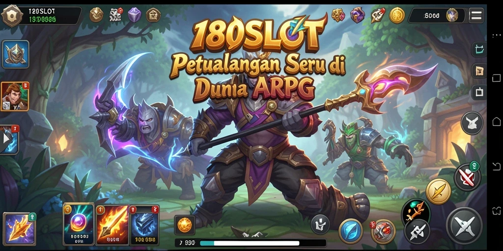 Tangkapan layar menarik dari gameplay ARPG 180SLOT.