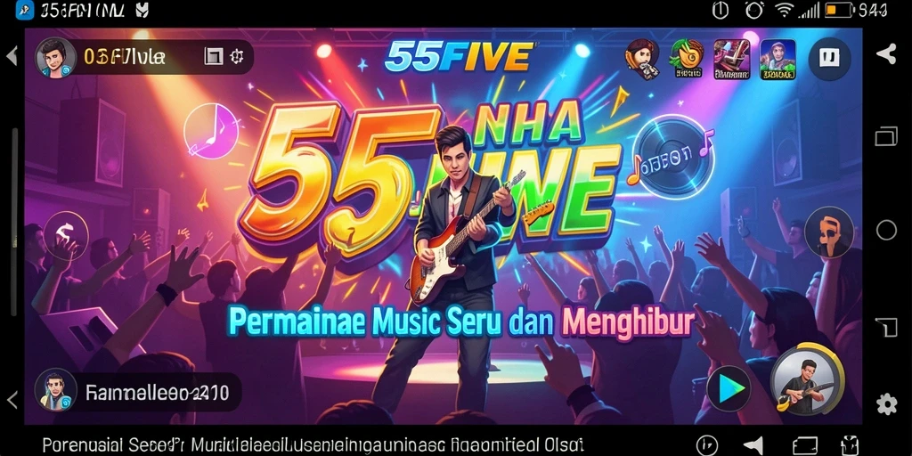 Tampilan gameplay seru dan interaktif dari 55FIVE.