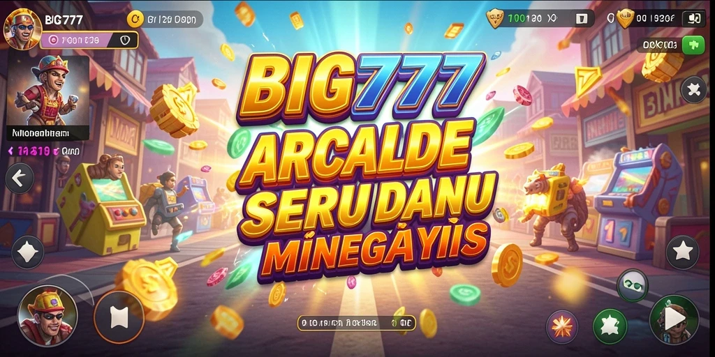 Menampilkan gameplay seru di BIG777 dengan tantangan arcade yang mendebarkan.