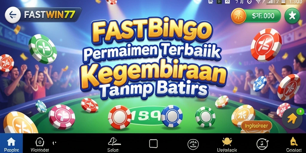 Tampilan menarik dari gameplay Bingo di FASTWIN77
