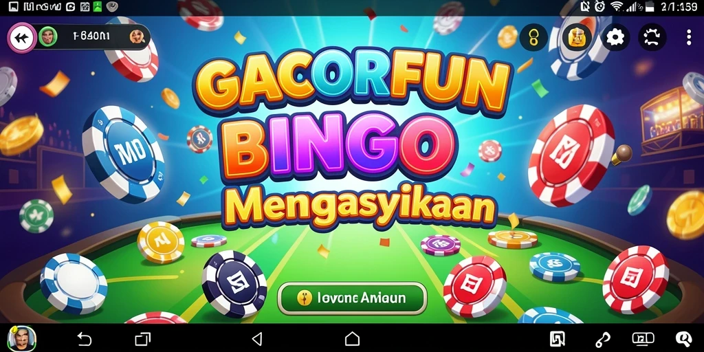Tampilan gameplay Bingo yang seru dan interaktif di GACORFUN.