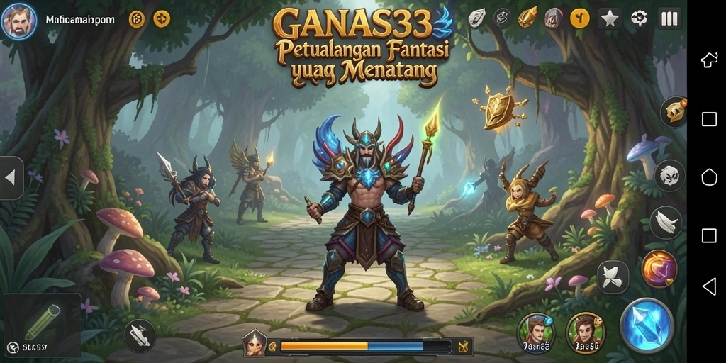 Tampilkan aksi epic dan pertarungan intens dalam GANAS33.