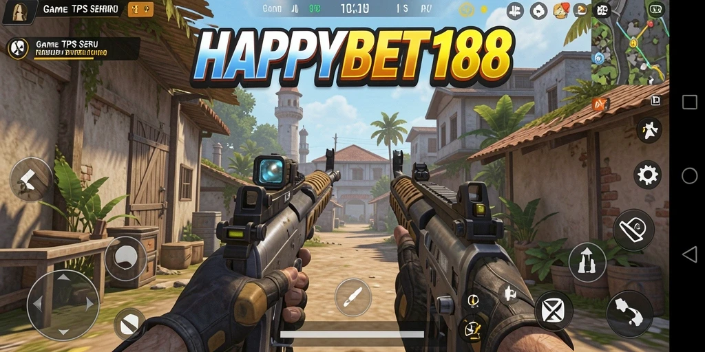 Gambaran gameplay seru dalam pertempuran TPS HAPPYBET188.