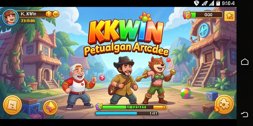 Tampilan menakjubkan dari gameplay KKWIN yang menggugah semangat.