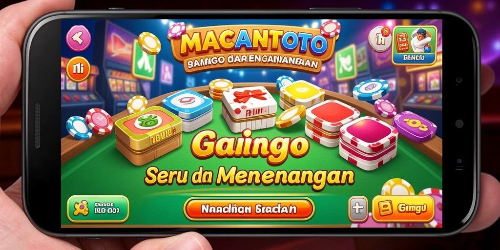 Tampilan gameplay seru di MACANTOTO dengan suasana Bingo yang menegangkan.