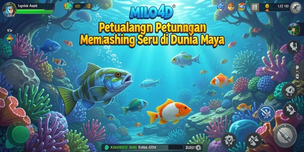 Tangkapan ikan besar dalam permainan MILO4D yang seru.
