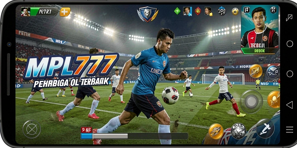 Screenshot gameplay MPL777 yang menampilkan aksi olahraga seru.