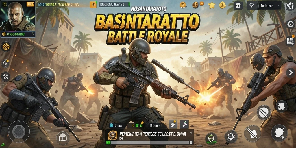 Gameplay NUSANTARATOTO yang menegangkan dalam pertempuran seru.