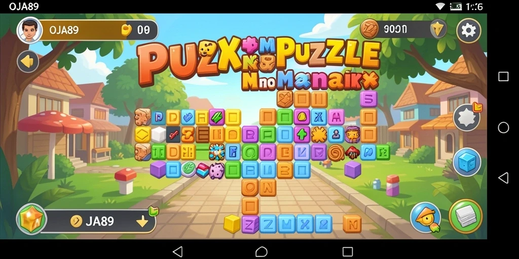 Tampilan menarik dan gameplay seru dari OJA89.