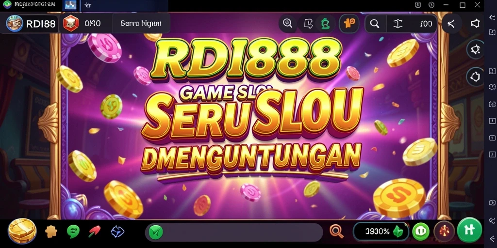 Screenshot utama RDI88 menampilkan gameplay seru permainan slot.