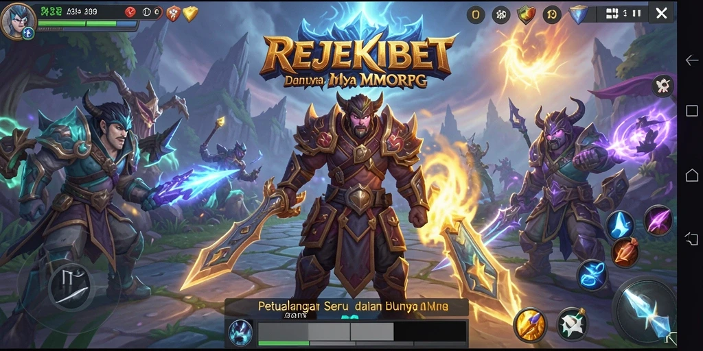 Tampilan screenshot yang menunjukkan pertarungan epik dalam <strong>REJEKIBET</strong>.