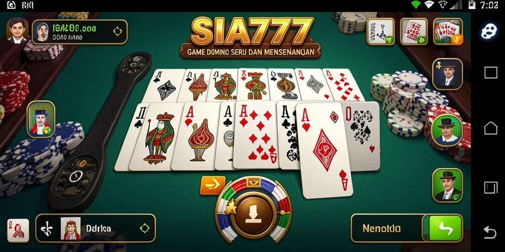 Tampilan gameplay menarik SIA777 dengan pemain yang bersaing.