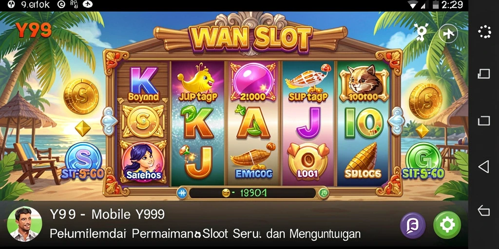 Gameplay Y89 menampilkan slot yang menarik dan penuh warna.
